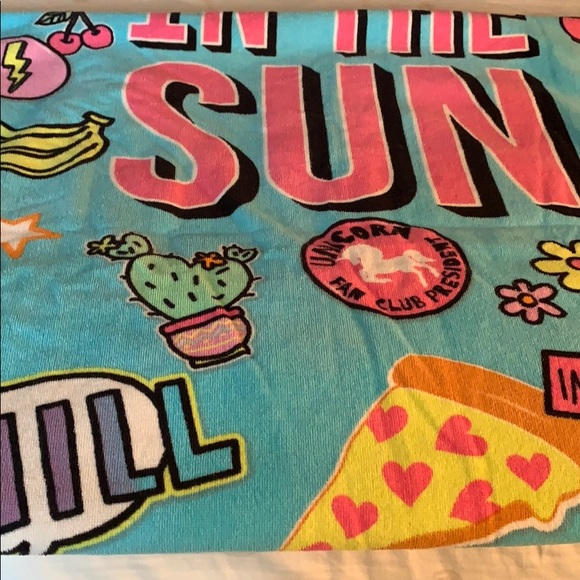 Justice beach towel and bag - Picture 3 of 4